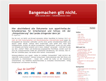 Tablet Screenshot of bangemachen.com